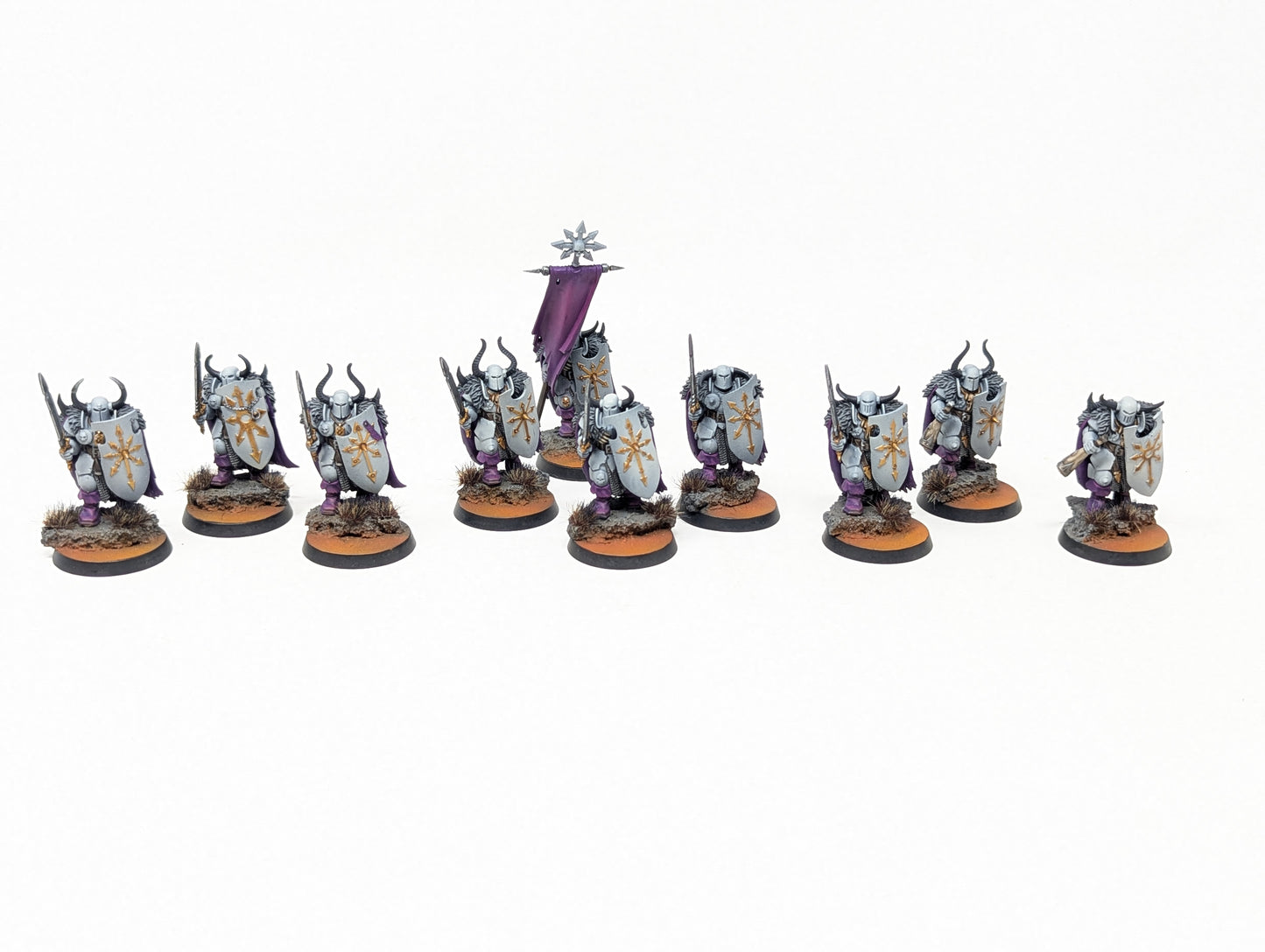 Chaos Warriors (Old Models/Well Painted)