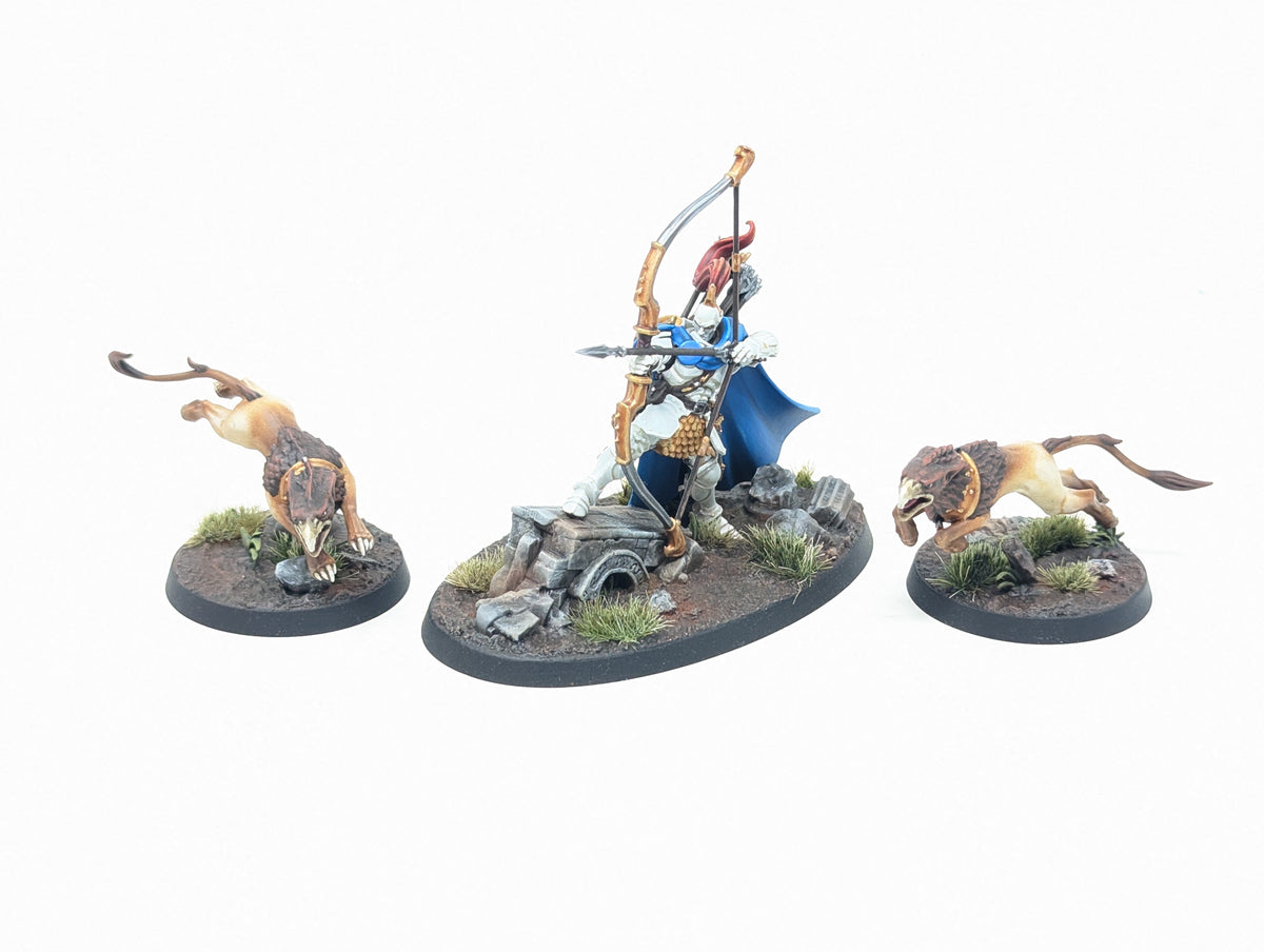 Knight-Judicator with Gryph-hounds (Well Painted)