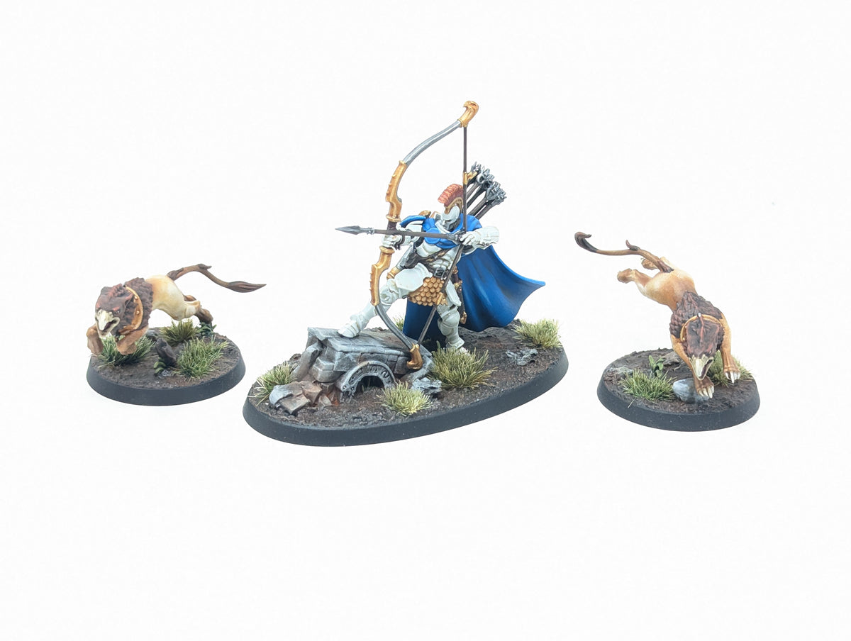 Knight-Judicator with Gryph-hounds (Well Painted)