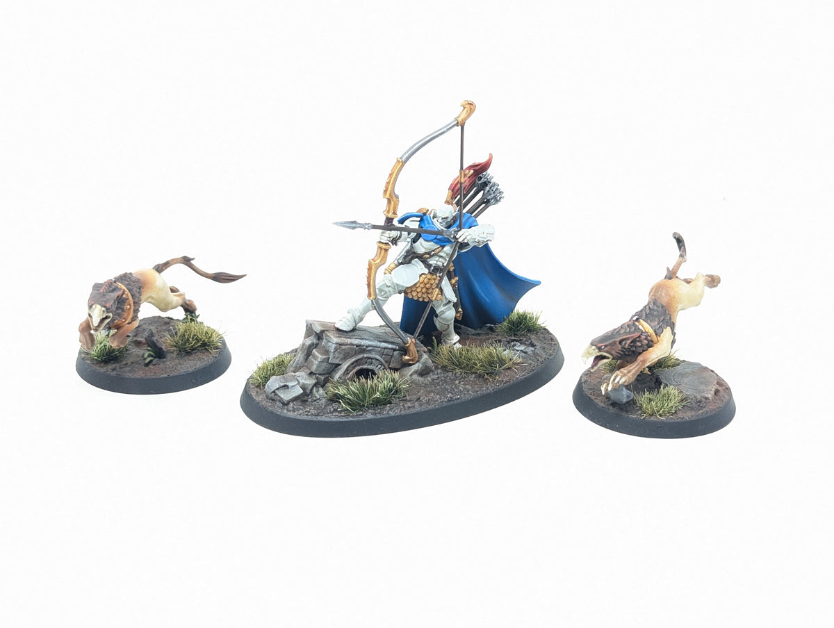 Knight-Judicator with Gryph-hounds (Well Painted)