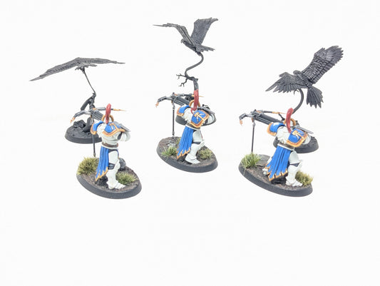 Vanguard-Raptors with Longstrike Crossbows and Aetherwings (Well Painted)