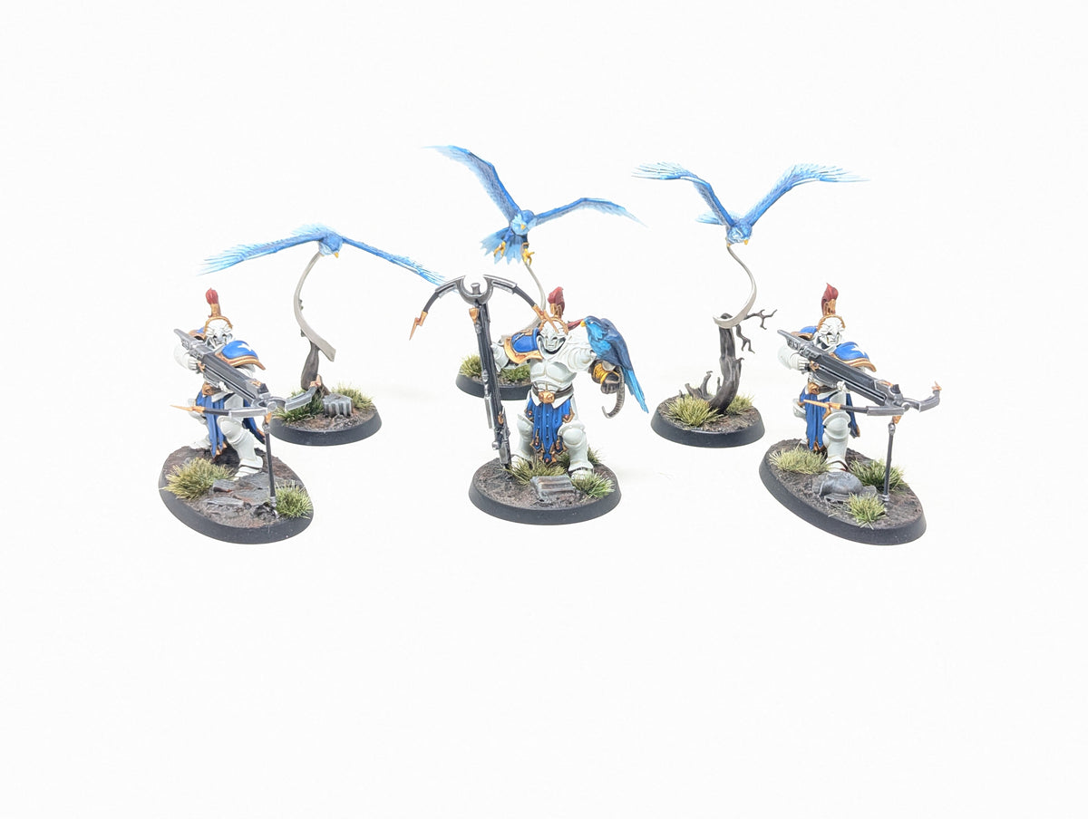Vanguard-Raptors with Longstrike Crossbows and Aetherwings (Well Painted)