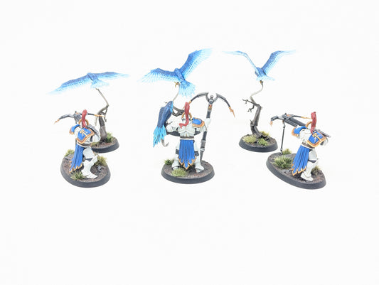 Vanguard-Raptors with Longstrike Crossbows and Aetherwings (Well Painted)