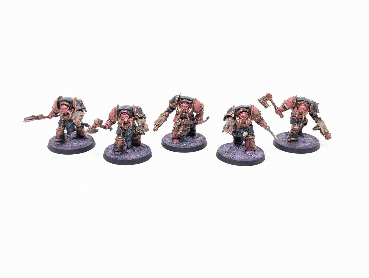 Chaos Terminator Squad (Conversion/Tabletop)