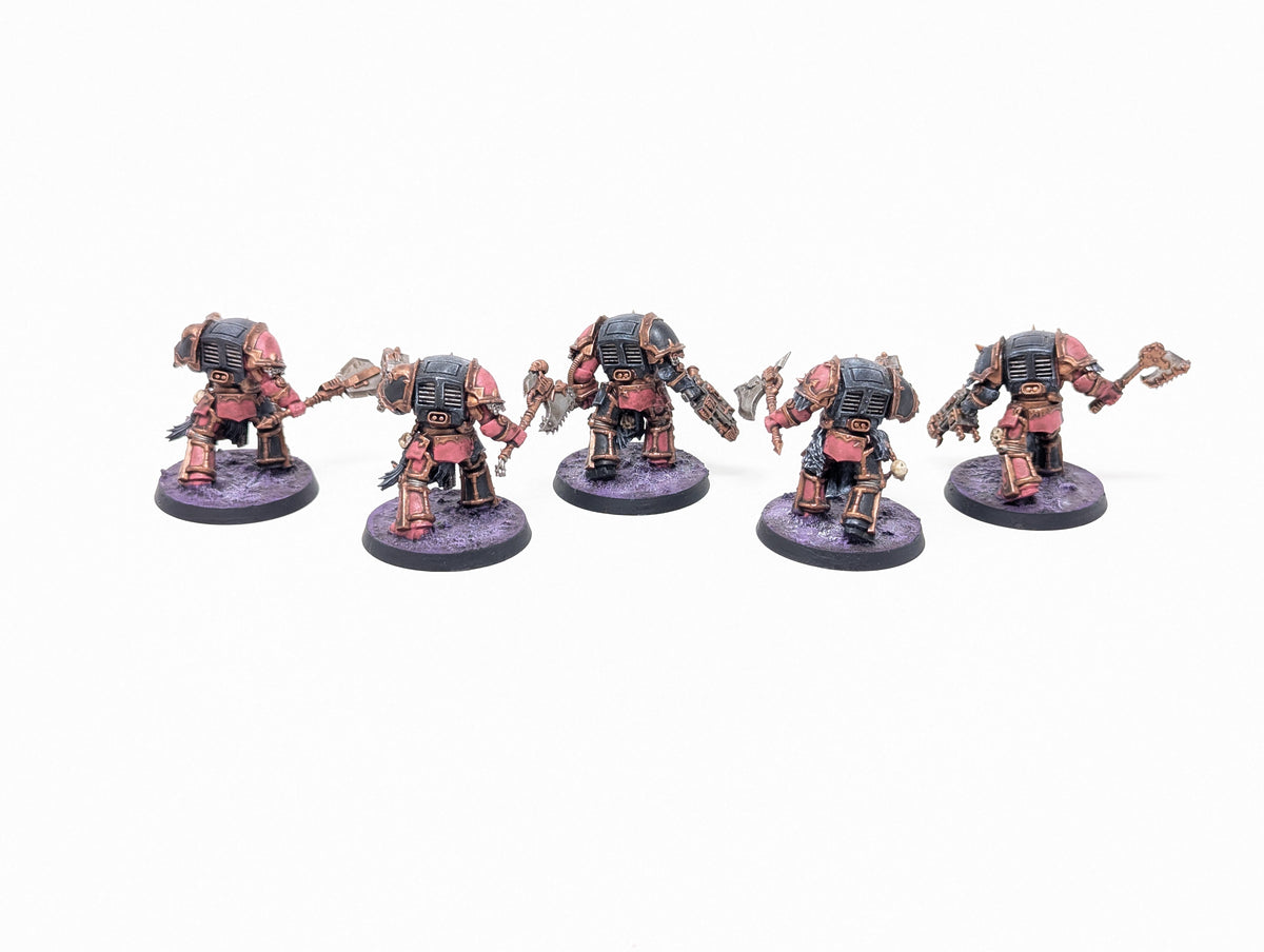 Chaos Terminator Squad (Conversion/Tabletop)