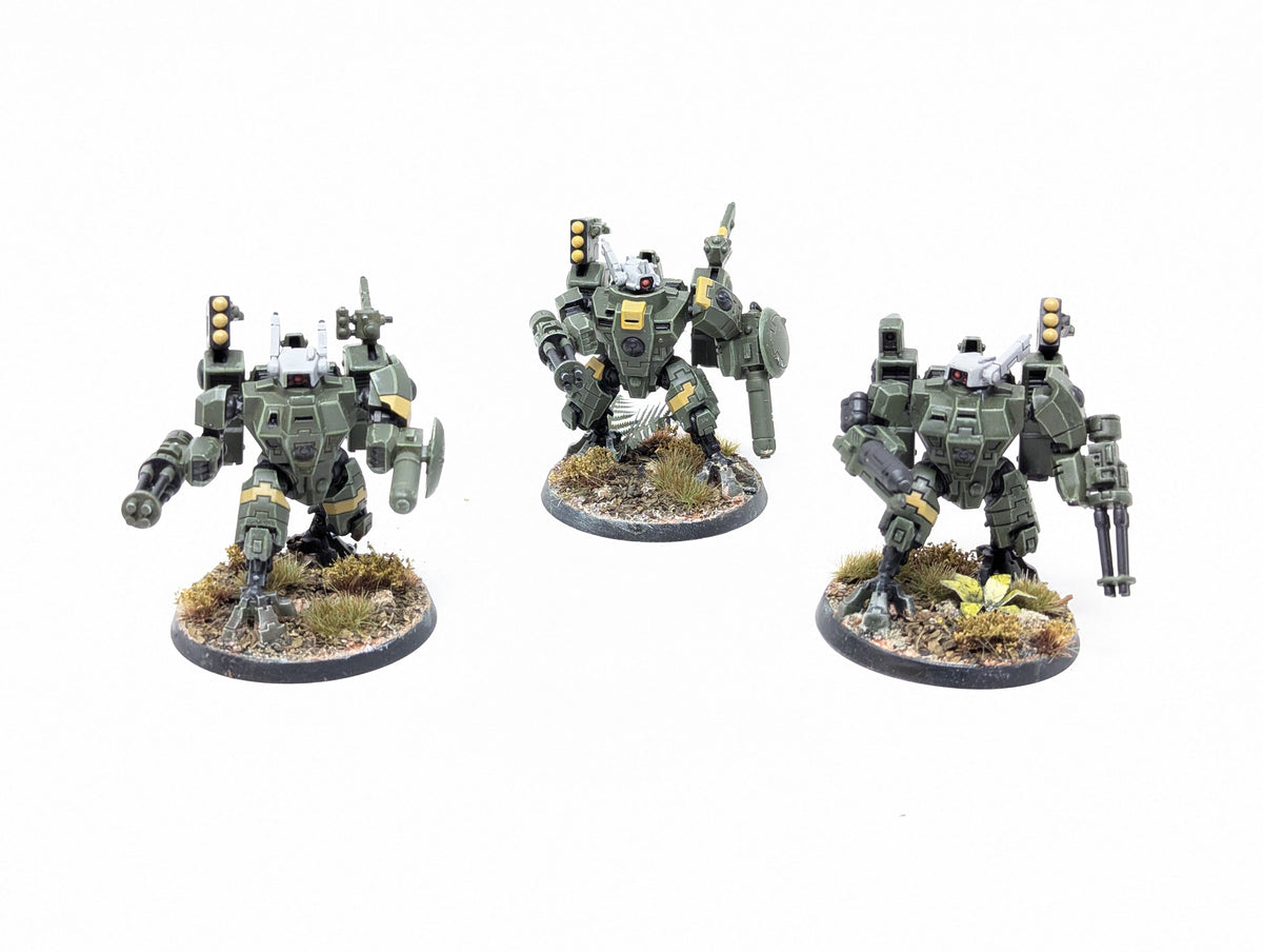 XV8 Crisis Battlesuit Team (Tabletop)