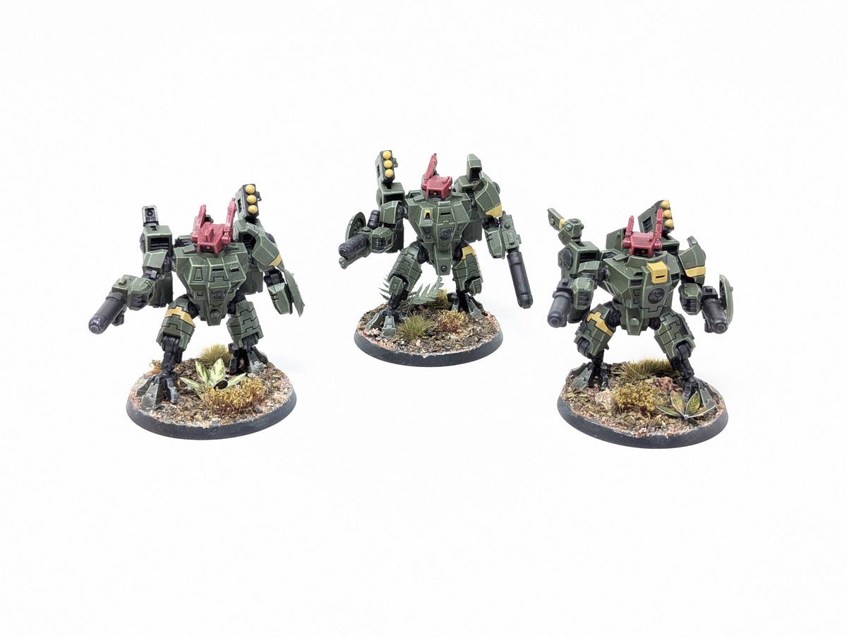 XV8 Crisis Battlesuit Team (Tabletop)