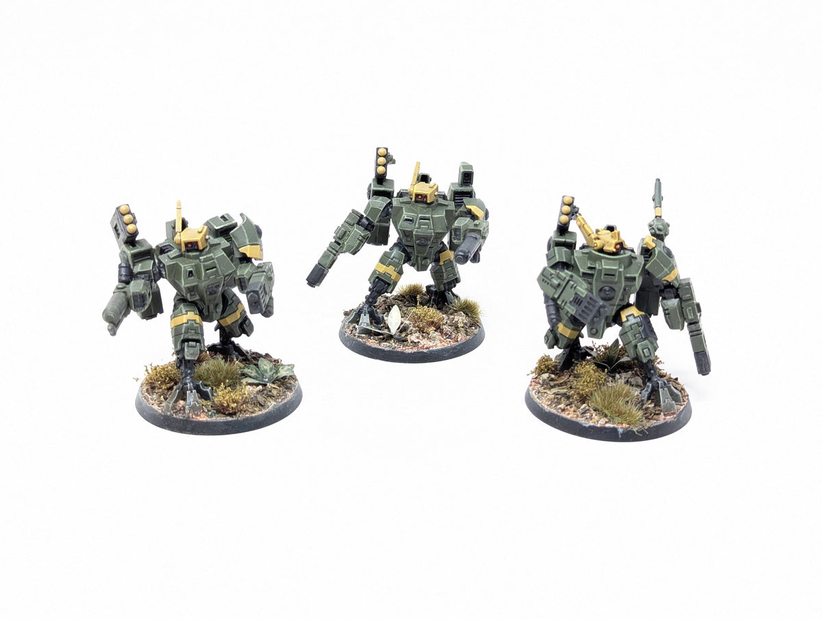 XV8 Crisis Battlesuit Team (Tabletop)
