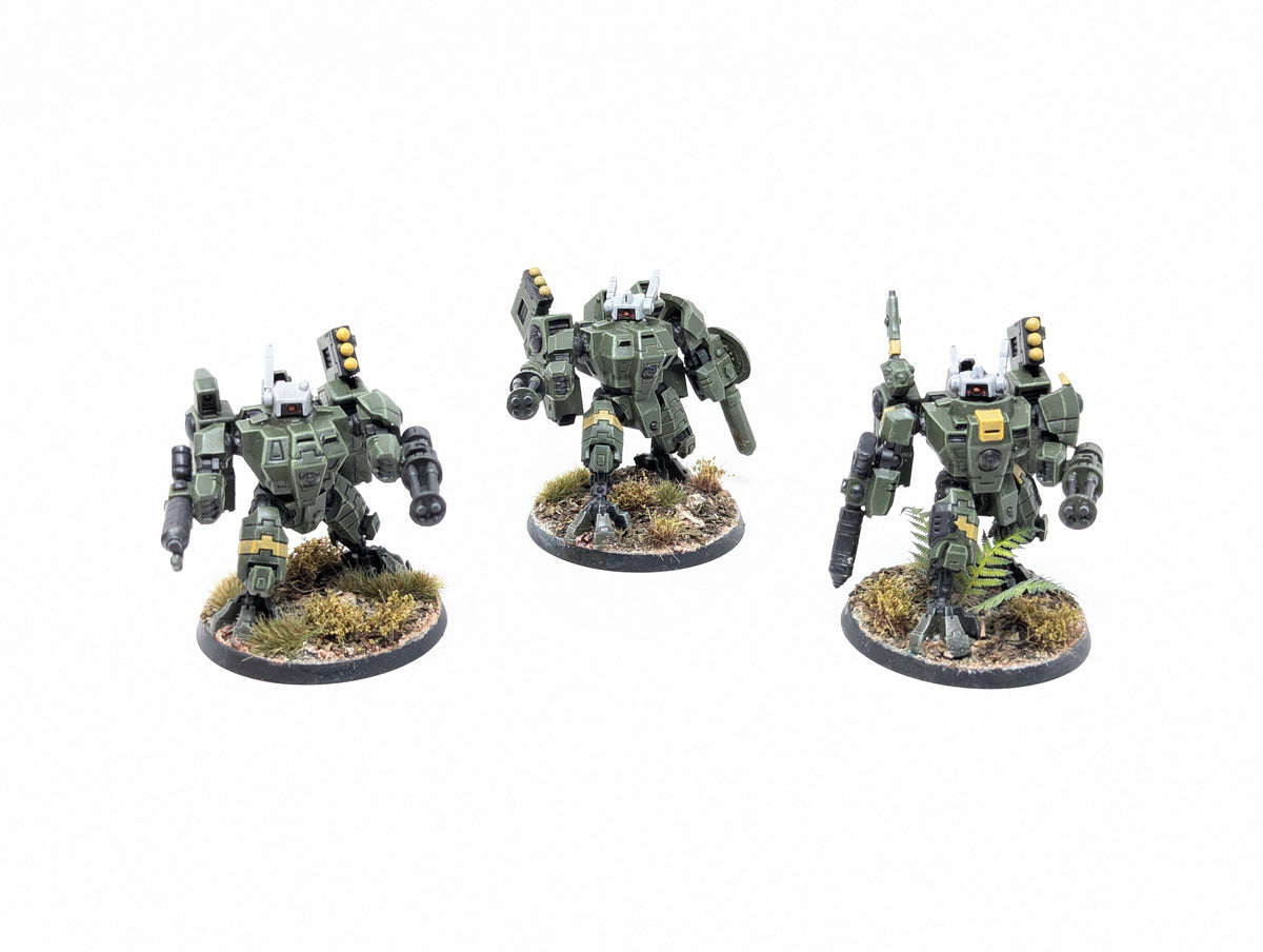 XV8 Crisis Battlesuit Team (Tabletop)