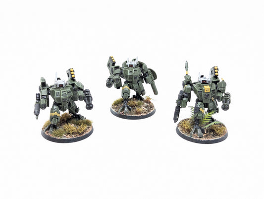 XV8 Crisis Battlesuit Team (Tabletop)