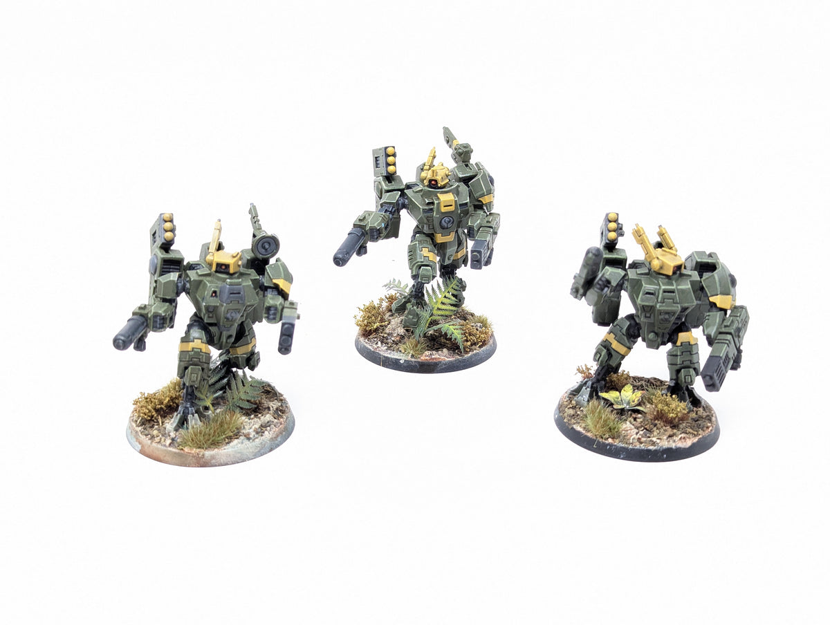 XV8 Crisis Battlesuit Team (Tabletop)
