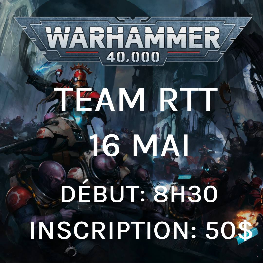 Bastion RTT - Mai (Warhammer 40,000 doubles)