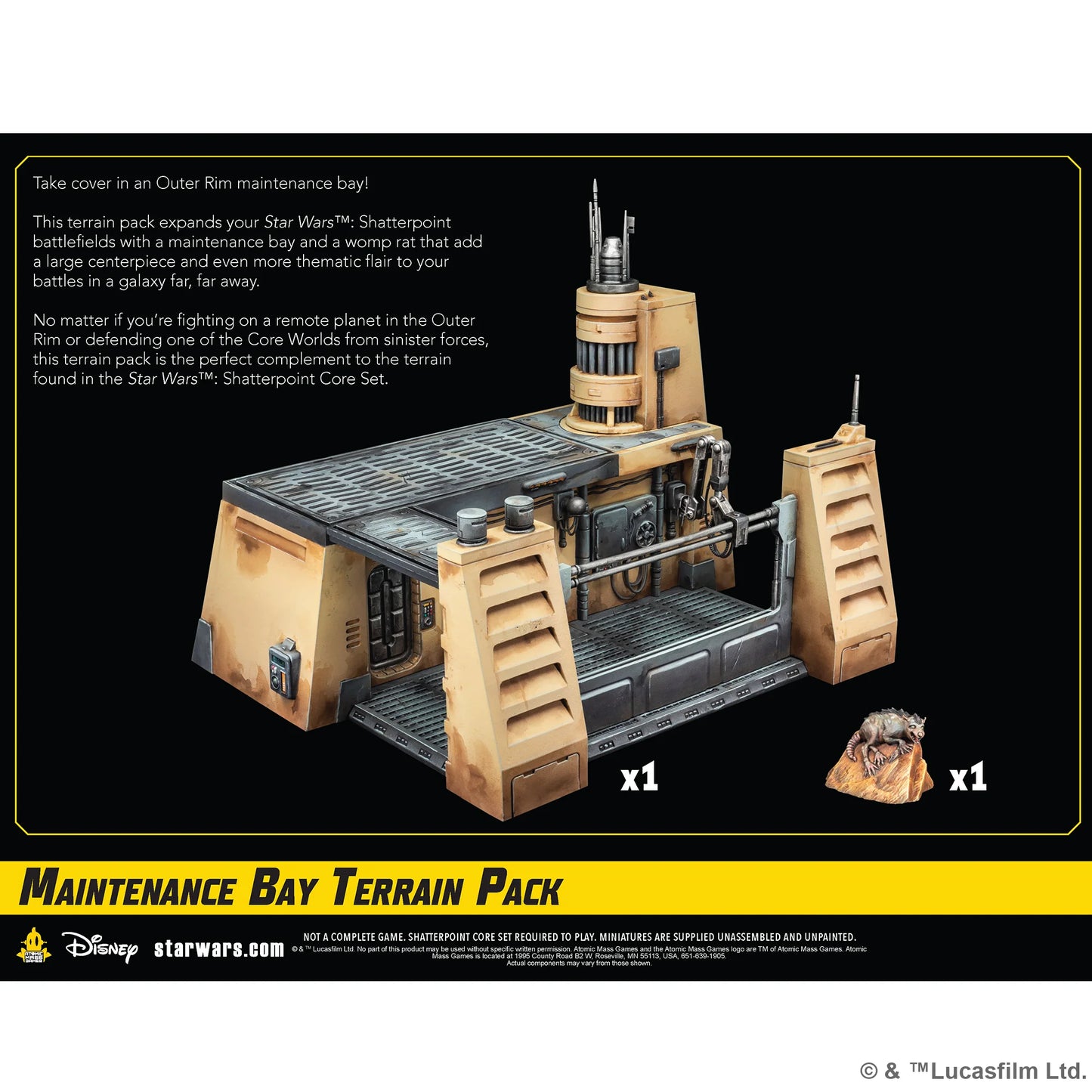 Maintenance Bay Terrain Pack