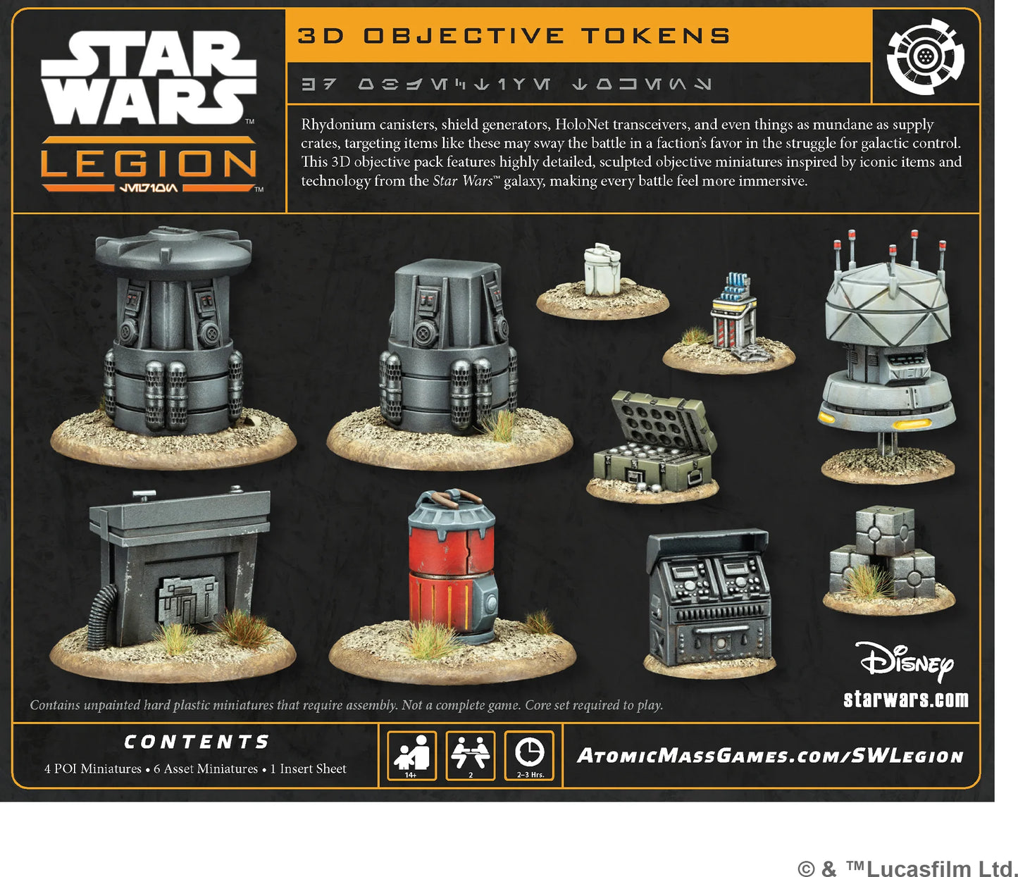Star Wars Legion: 3D Objective Token