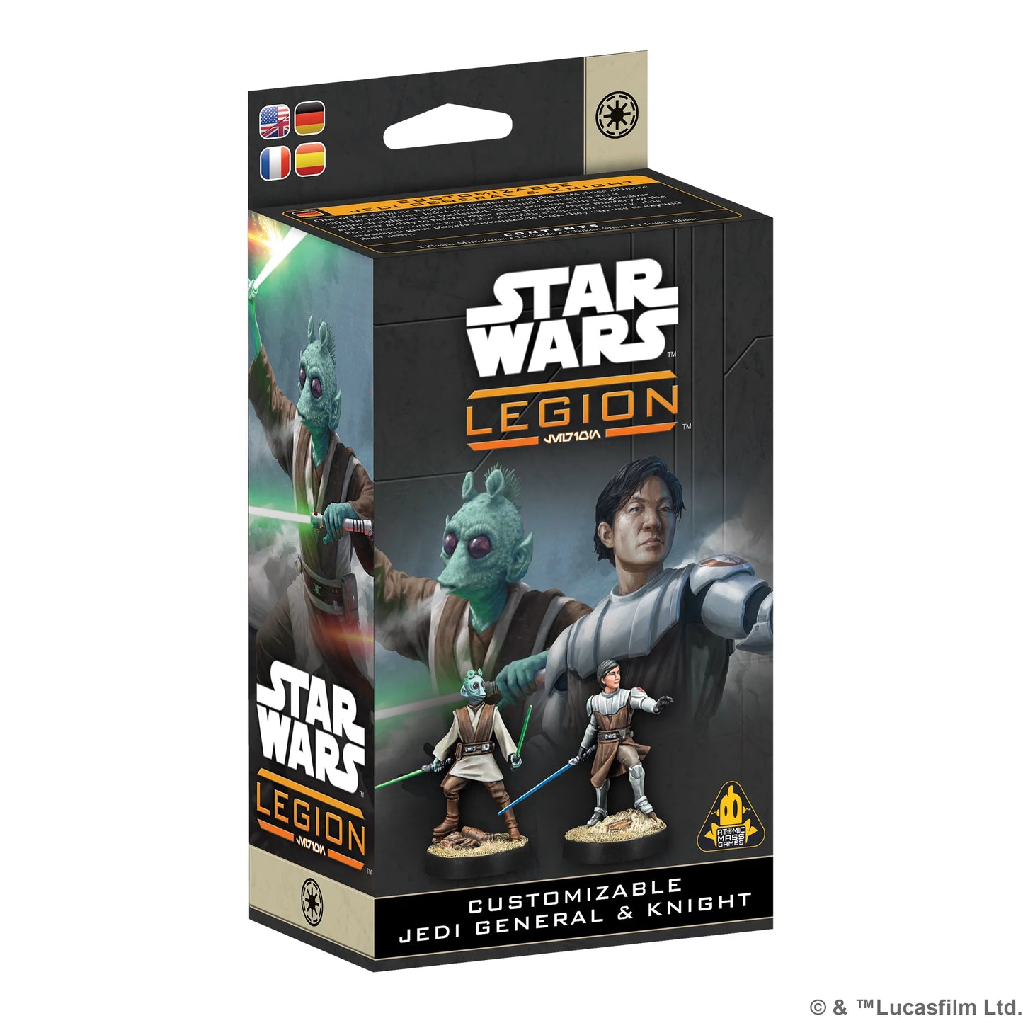 Galactic Republic: Customizable Jedi General and Knight