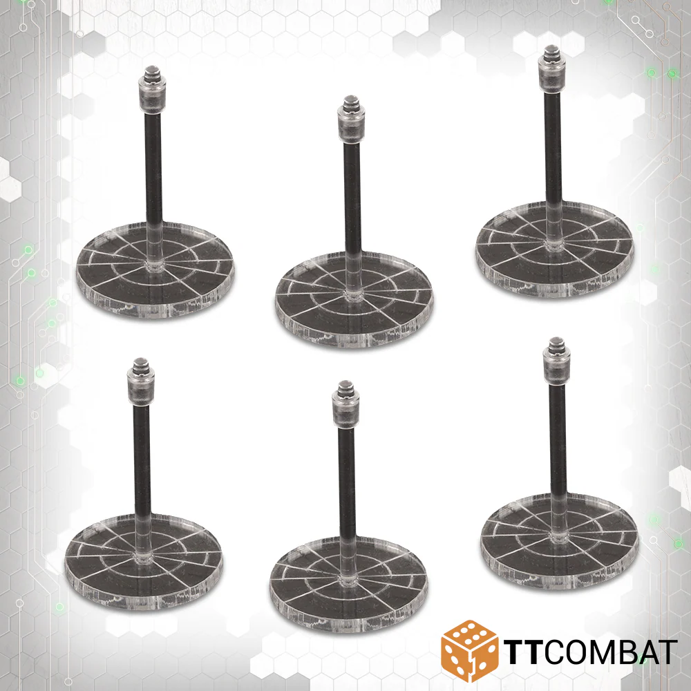 Dropfleet Commander Small Clear Base Pack – Bastion