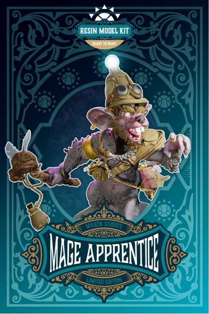 The Mouse Who Yearned to Be a Mage - Full (Pre-painted)