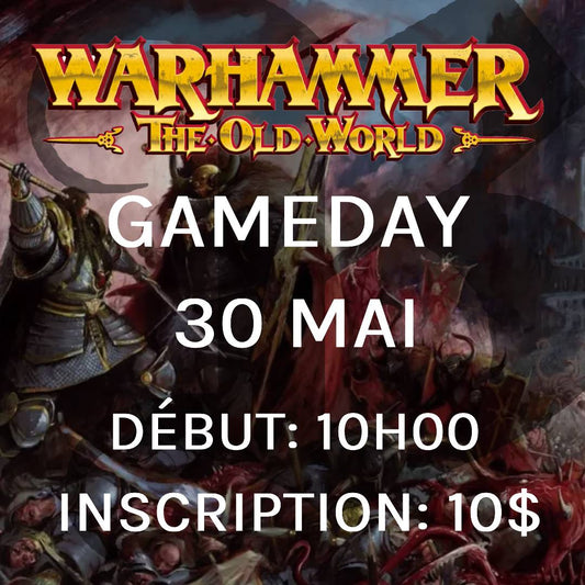 Gameday Warhammer: The Old World - Mai