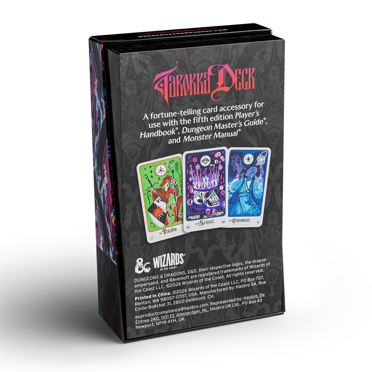 Ravenloft: The Horrors Within Tarokka Deck