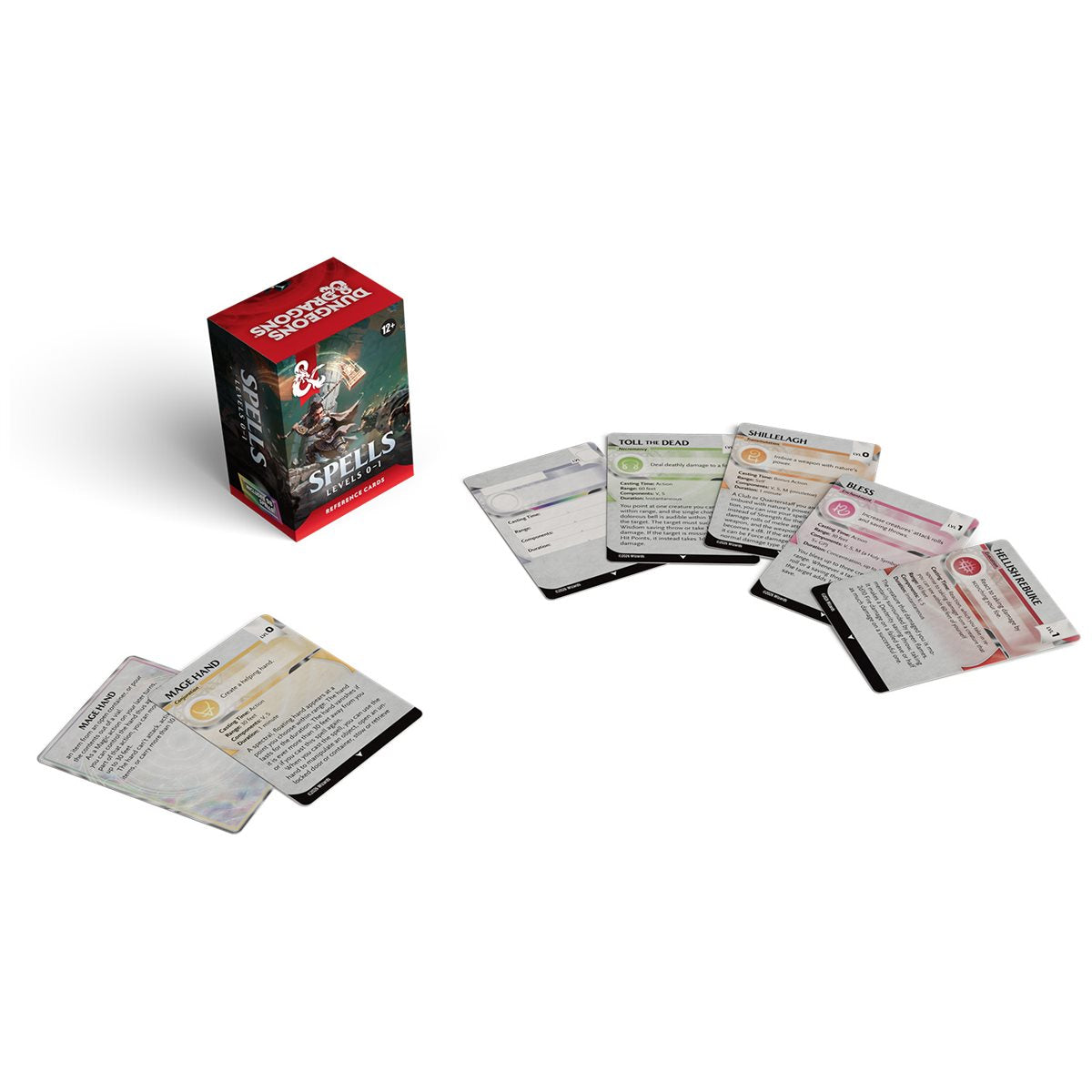 Reference Cards: Spells Levels 0-1