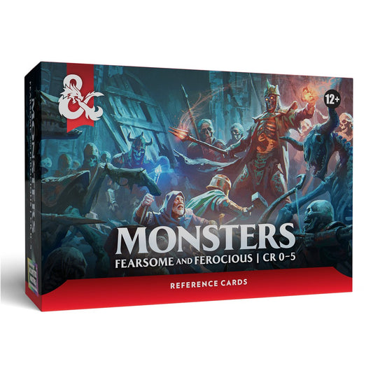 Reference Cards: Monsters Fearsome and Ferocious