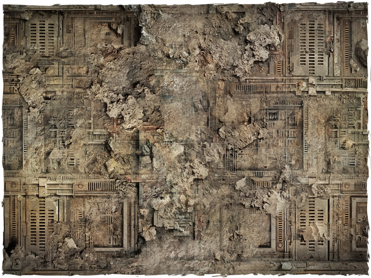 Deep-Cut Studio: Gothic Wasteland Terrain Area Footprints