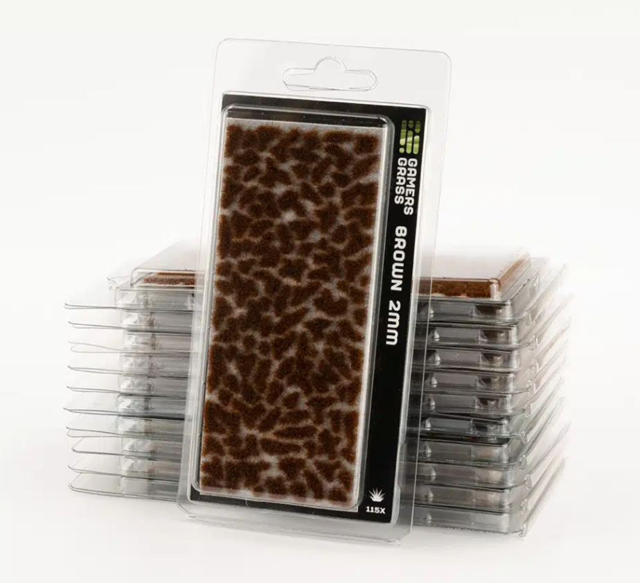 Gamers Grass: Brown (2mm)