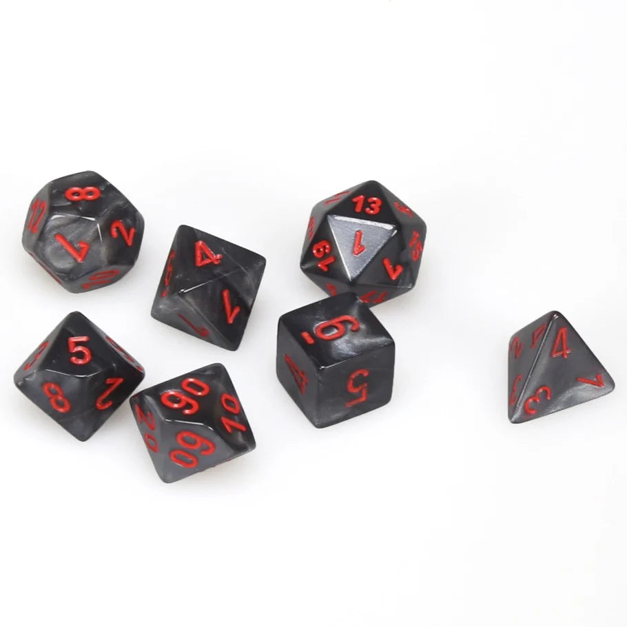 Velvet: 7 Die-Set Black/Red