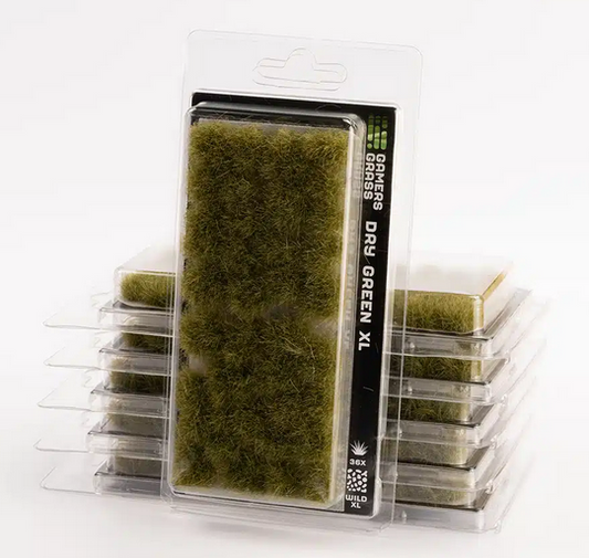 Gamers Grass: Dry Green XL (12mm)