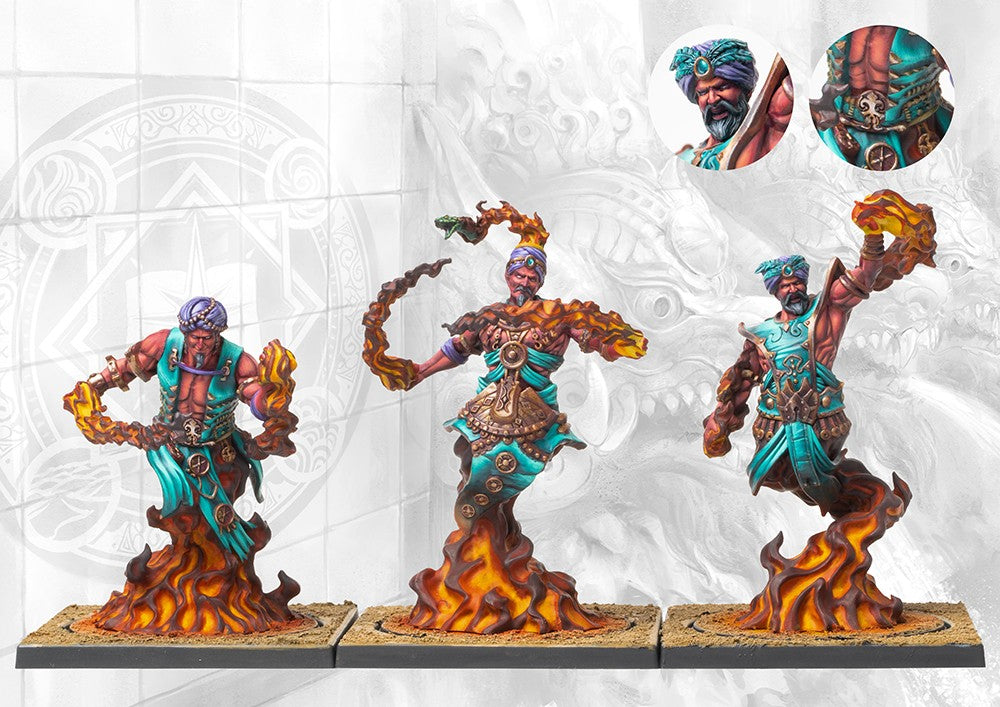 Sorcerer Kings: Efreet Flamecasters/Efreet Sword Dancers