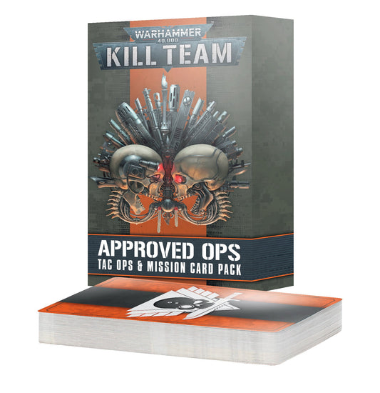 Kill Team: Approved Ops - Tac Ops and Mission Card Packs