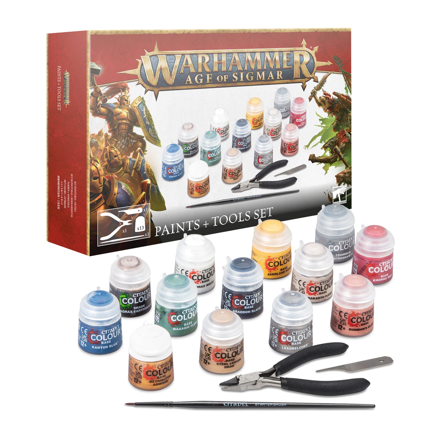 Warhammer Age of Sigmar: Paint + Tools
