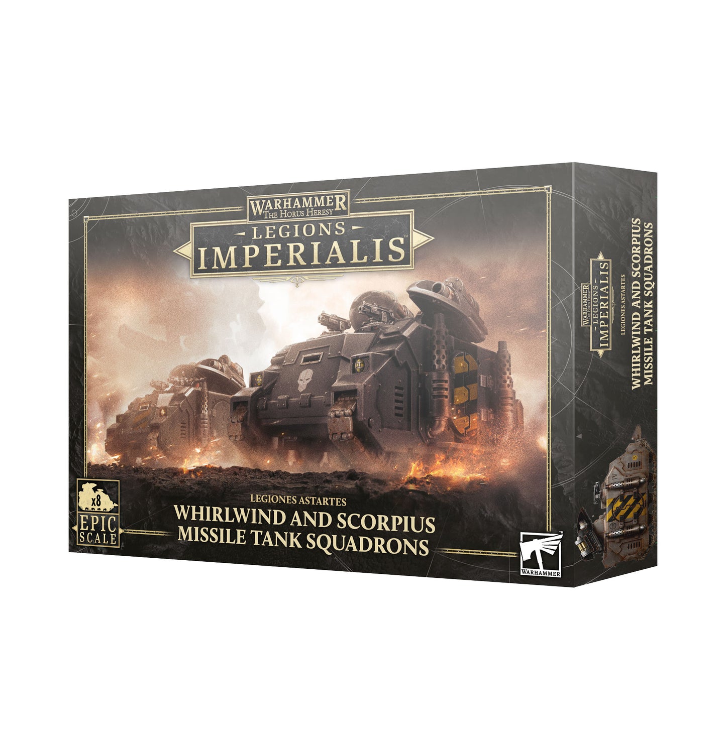 Legion Imperialis: Whirldwind and Scorpius Missile Tank Squad