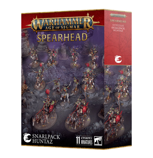Gloomspite Gitz: Snarlpack Huntaz Spearhead