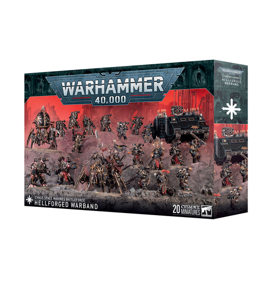 Chaos Space Marines: Hellforged Warband Battleforce