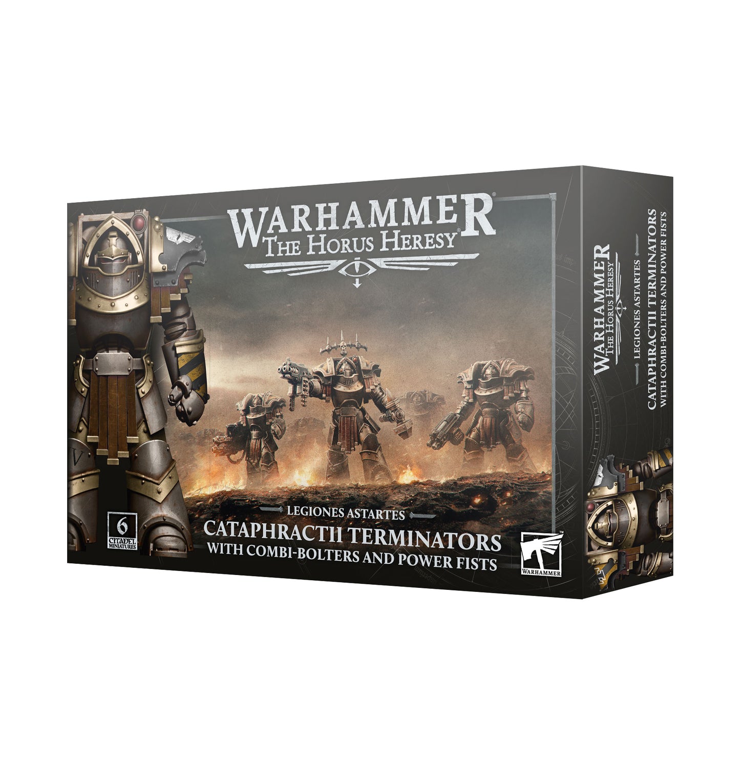 Legiones Astartes: Cataphractii Terminators with Power Fists