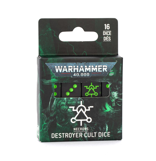 Necrons: Destroyer Cult Dice Set