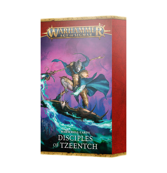 Disciples of Tzeentch: Warscroll Cards