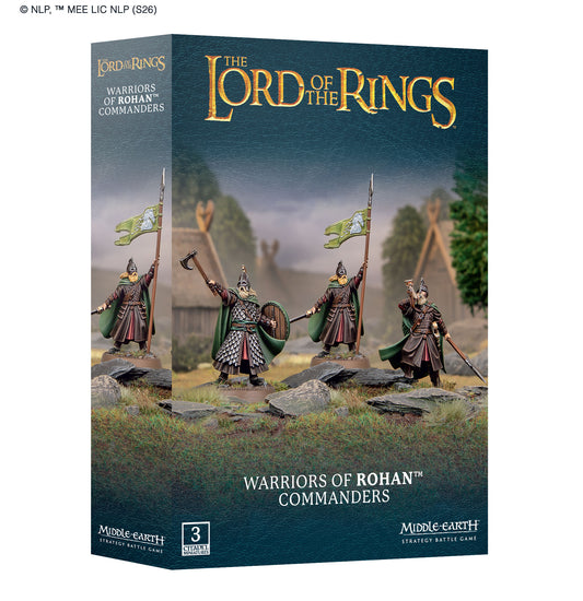 Forces of Good: Warriors of Rohan Commanders