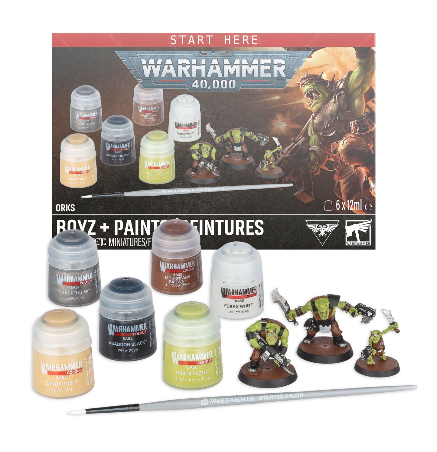 Warhammer 40,000: Orks with Paints