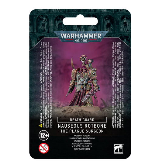 Death Guard: Nauseous Rotbone, the Plague Surgeon