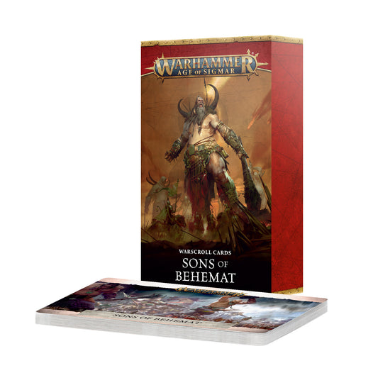 Sons of Behemat: Warscroll Cards