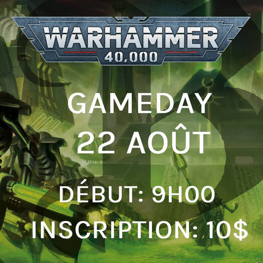 Gameday Warhammer 40,000 - Aout