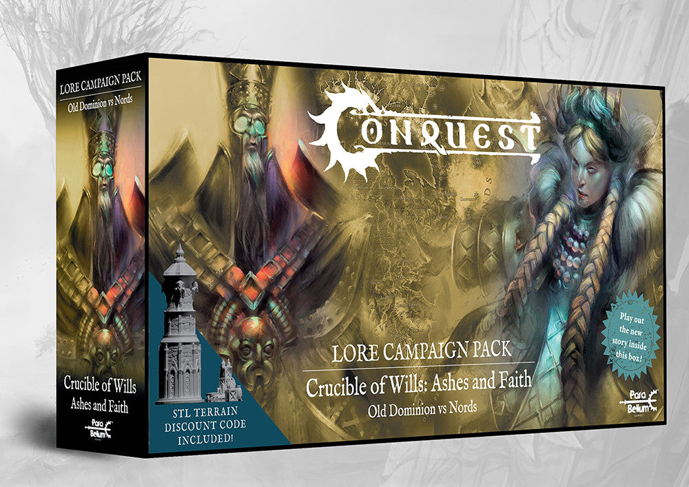 Conquest: Lore Campaign Pack - Crucible of Wills - Ashes and Faith