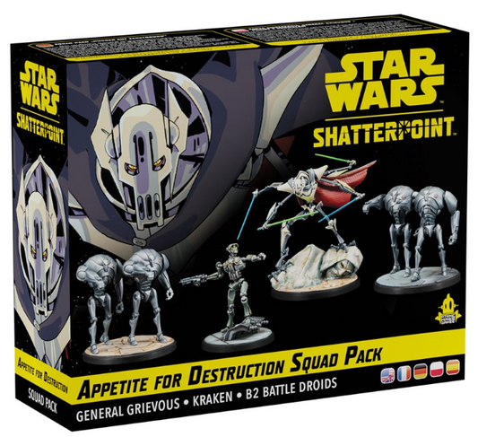 Star Wars Shatterpoint: Appetite for Destruction - General Grievous Squad Pack