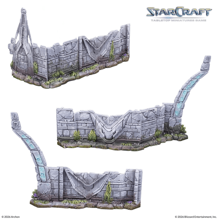 Starcraft: Lost Temple Terrain Set