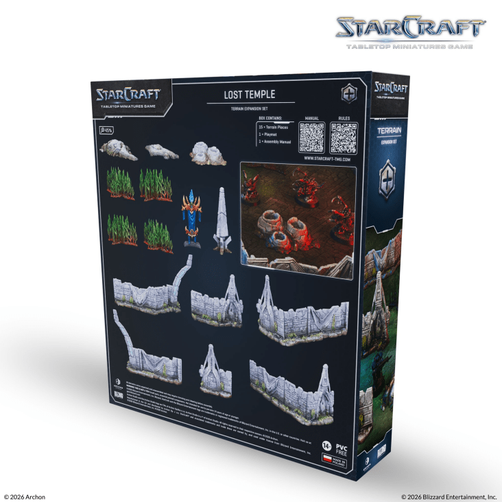 Starcraft: Lost Temple Terrain Set