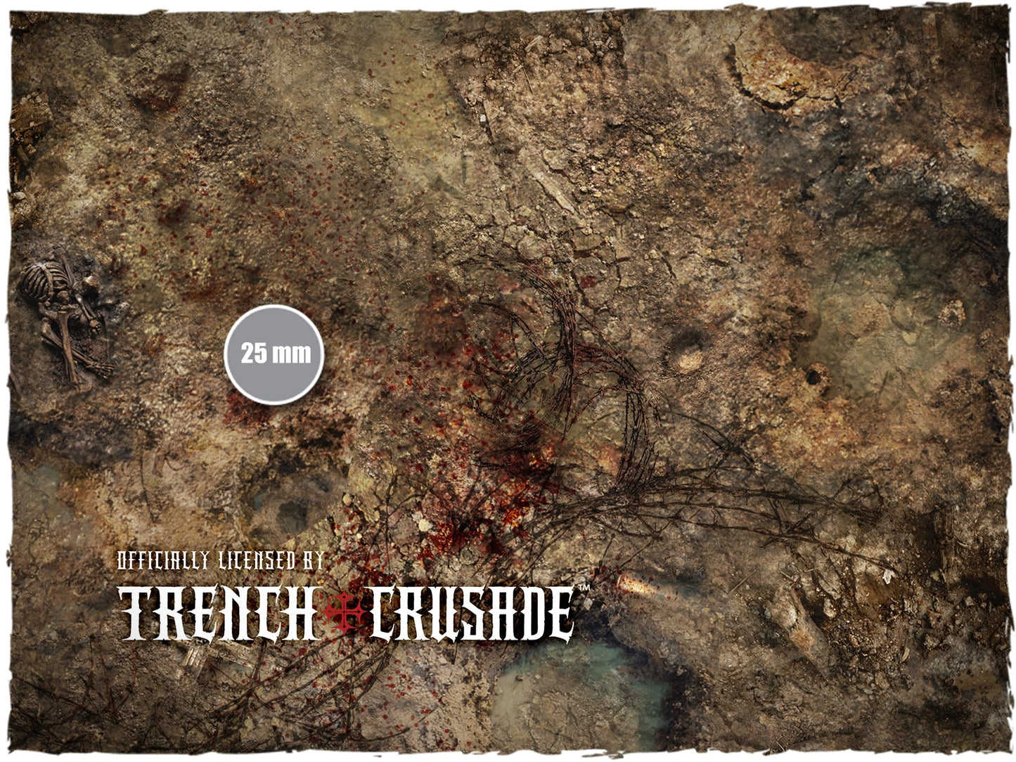 Deep-Cut Studio: Mousepad Game mat – Trench Crusade