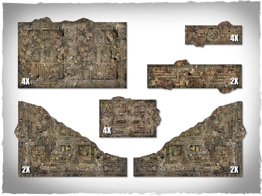 Deep-Cut Studio: Gothic Wasteland Terrain Area Footprints