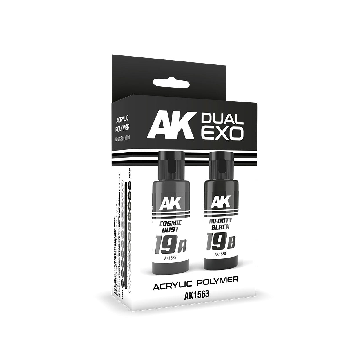 Ak Interactive Cosmic Dust & Infinity Black Dual Exo Paint Set